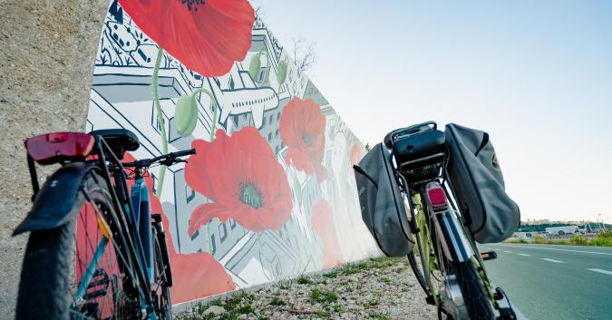Trabocchi Game Murales di Millo sulla Via Verde, Rotta dei Trabocchi